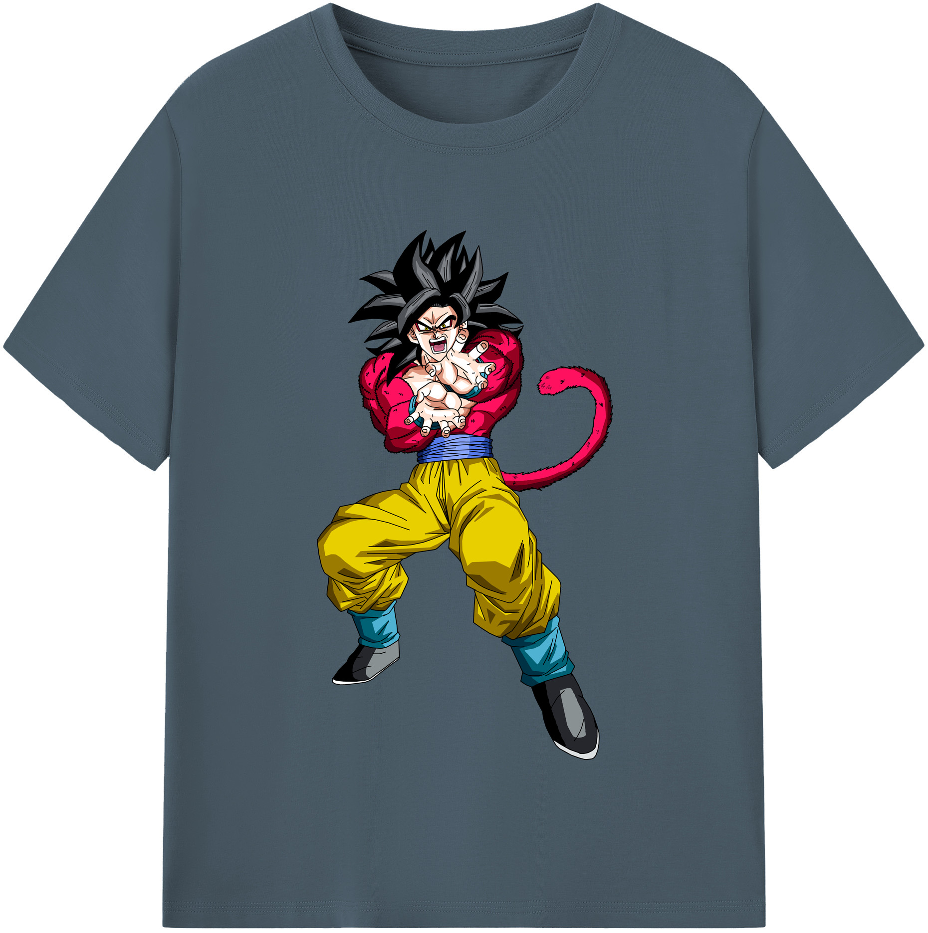 （画像用） ドラゴンボール 孫悟空（そん ごくう）Son Goku カカロット DRAGON BALL Kakarotto 綿100％半袖Tシャツ（フロントプリント）